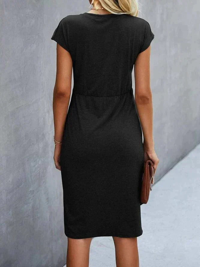 JO | Midikleid mit Twist-Front