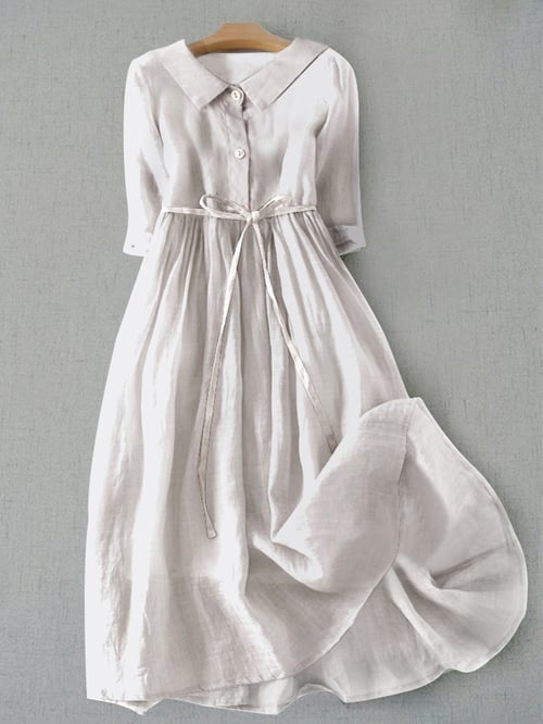 JO | Literally simple cotton dress