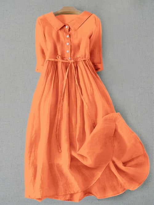 JO | Literally simple cotton dress