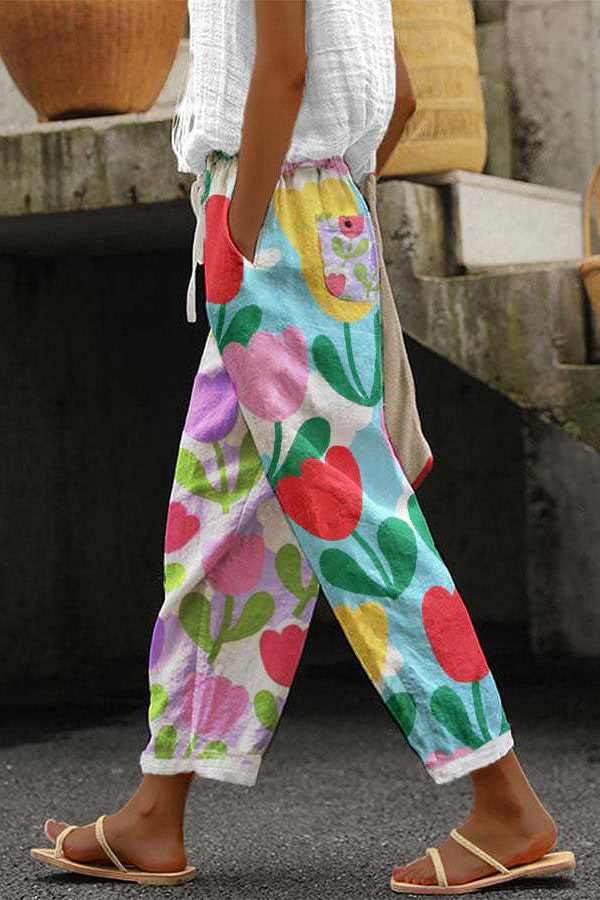 JO | Fitted and airy pants