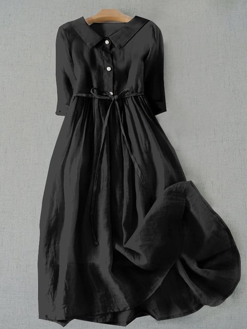 JO | Literally simple cotton dress