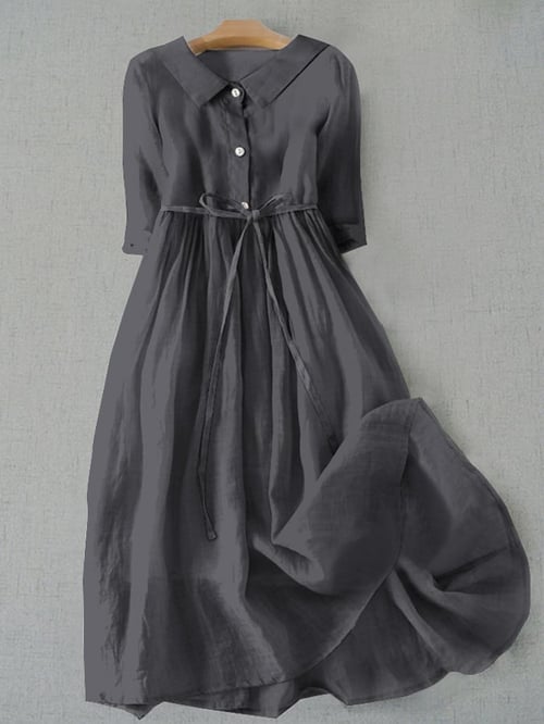 JO | Literally simple cotton dress