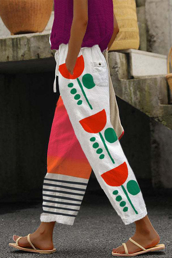 JO | Fitted and airy pants