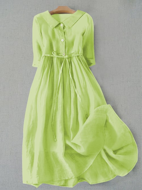 JO | Literally simple cotton dress