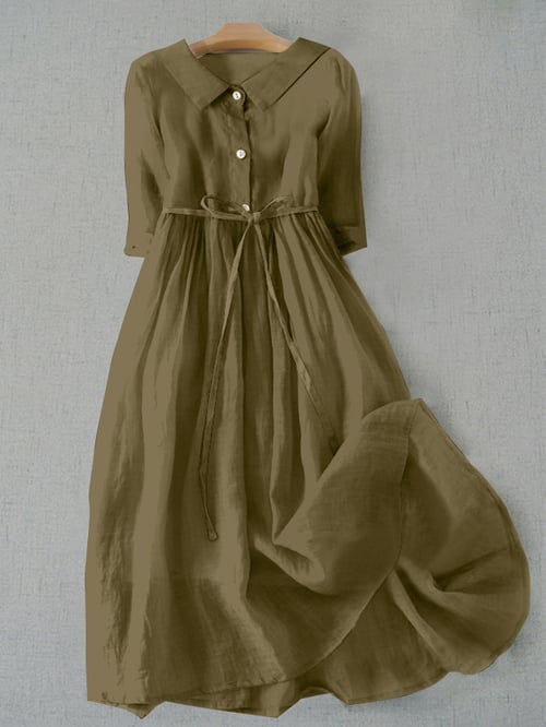JO | Literally simple cotton dress
