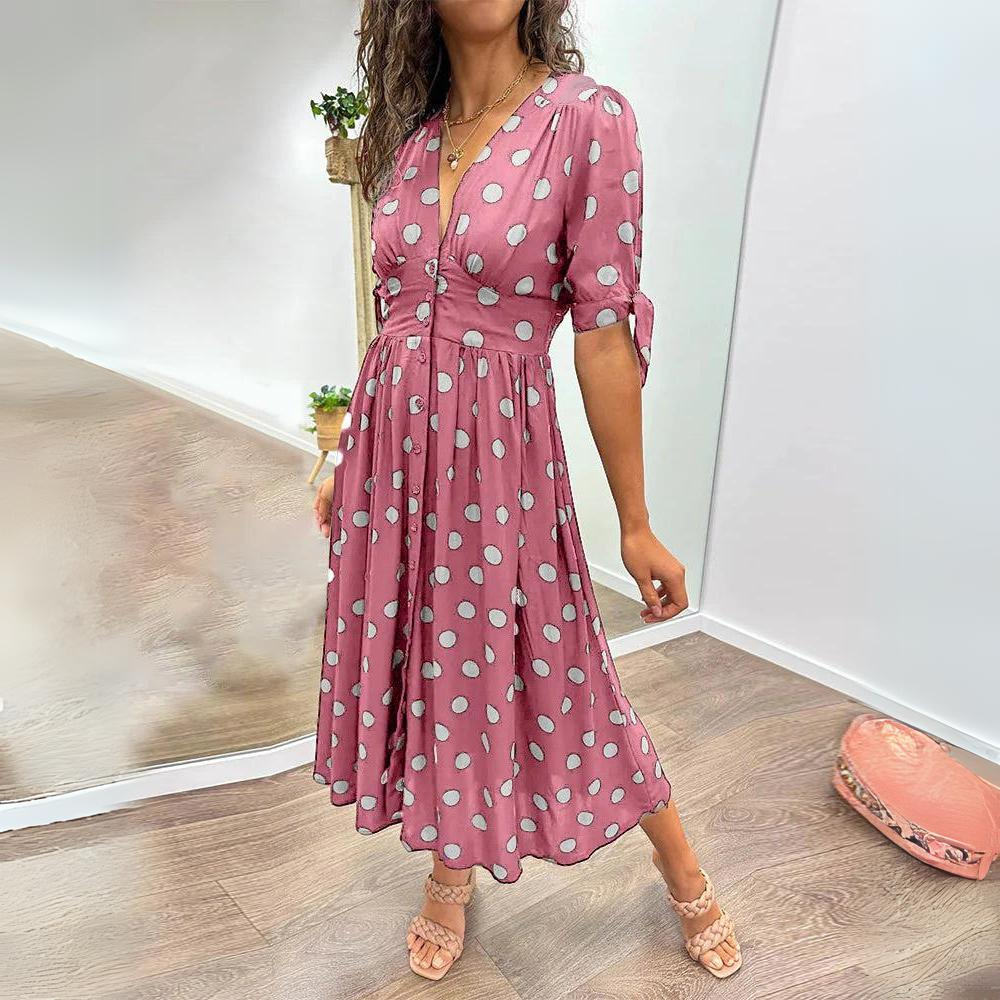 JO | Midi dress with dots