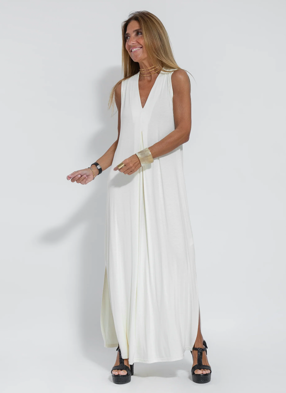 JO | Set of long slimming dress and vest