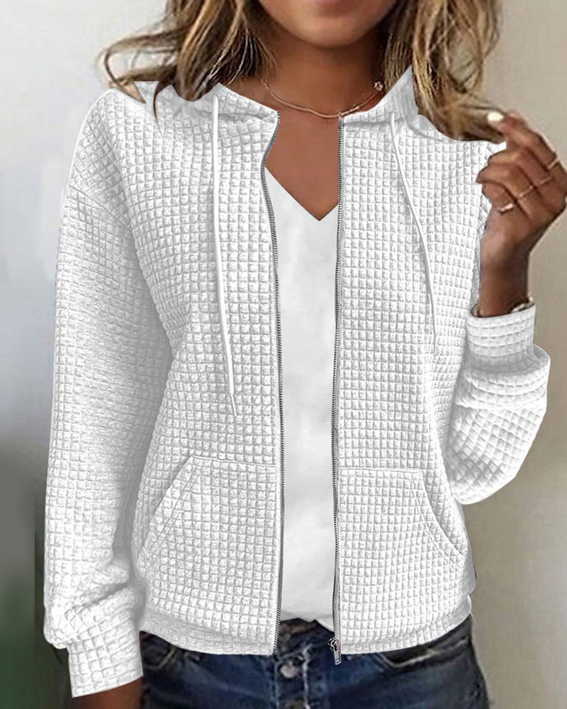 JO | Structured jacket with zip