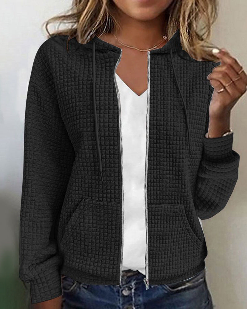 JO | Structured jacket with zip