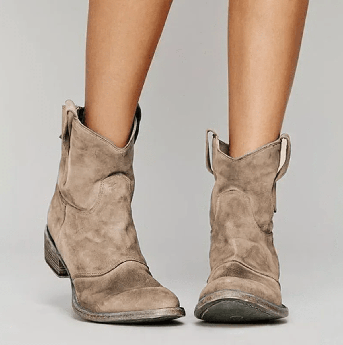 JO | suede western boots
