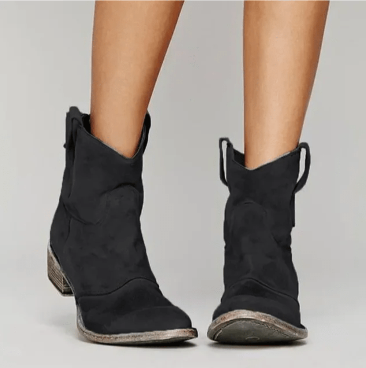 JO | suede western boots