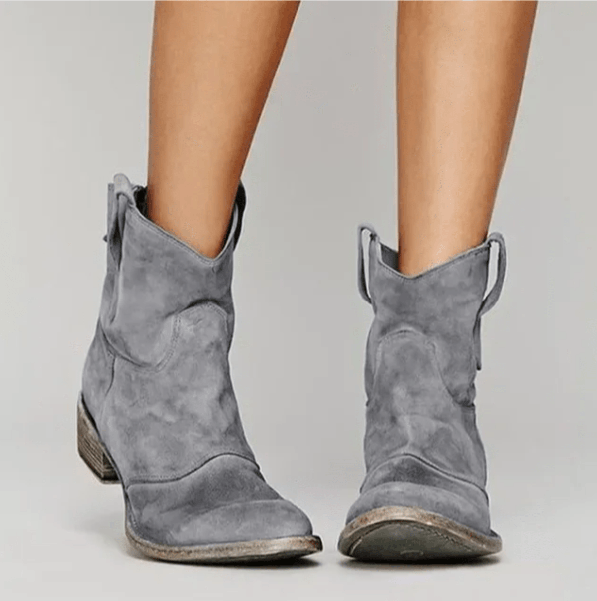 JO | suede western boots