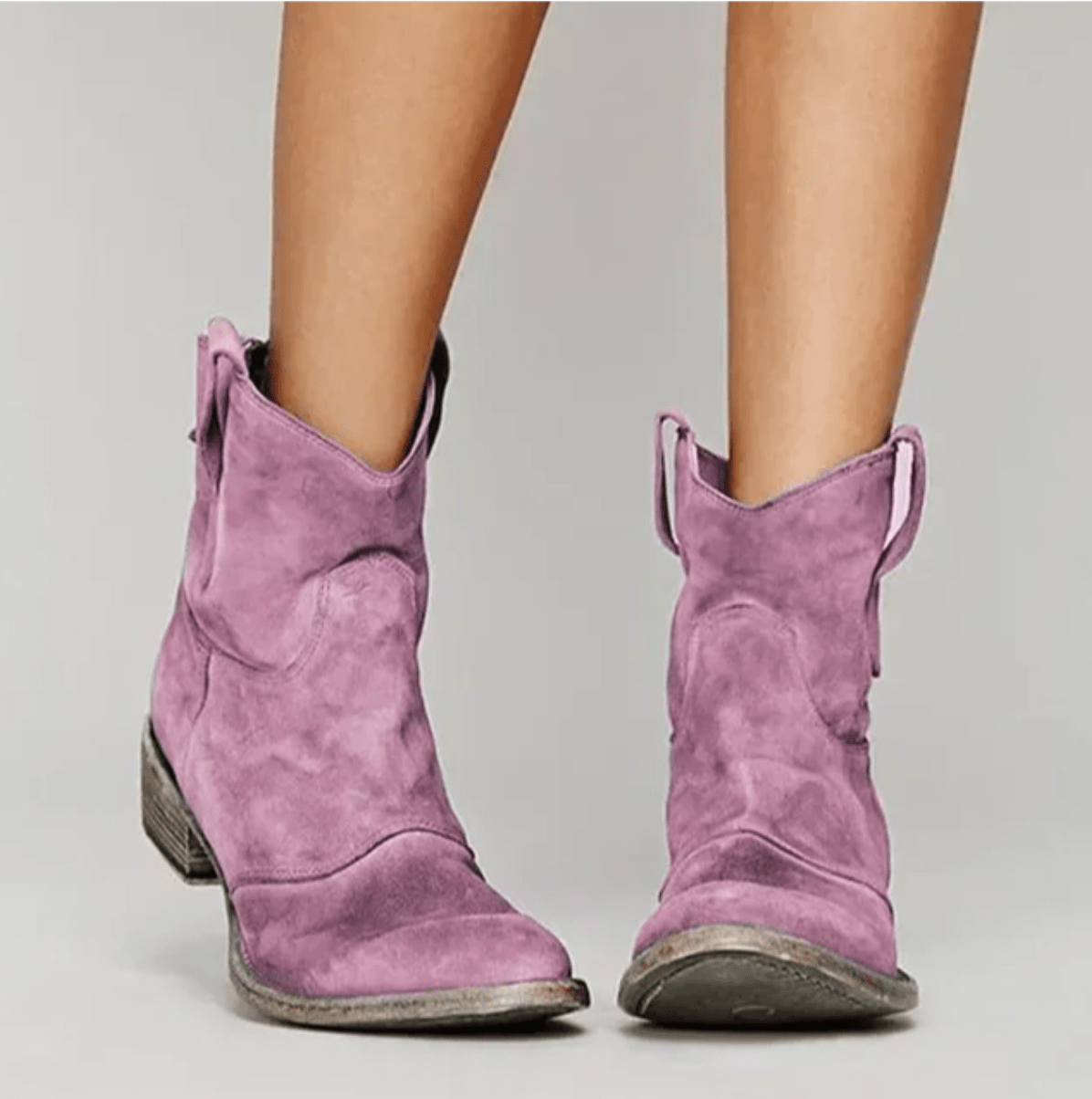 JO | suede western boots