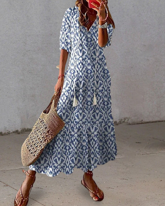 JO | Elegant summer maxi dress