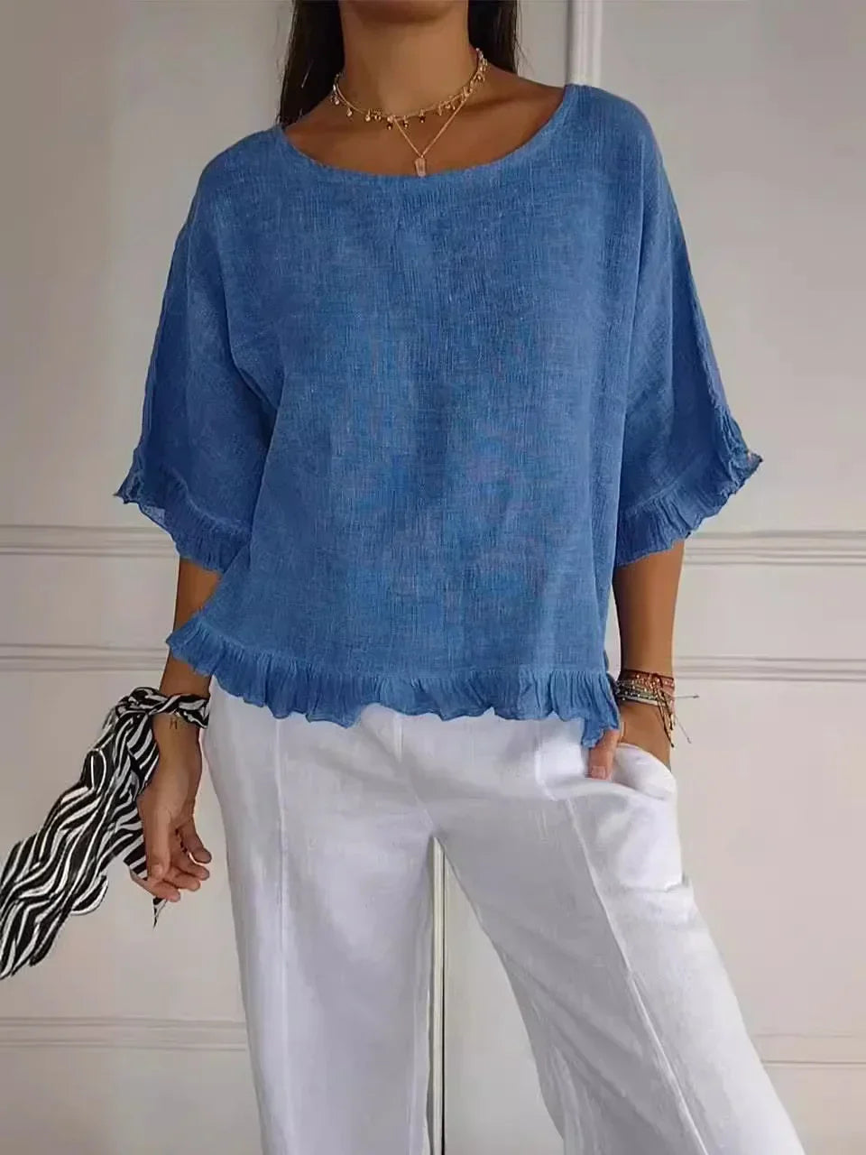 JO | Classic and comfortable summer blouse