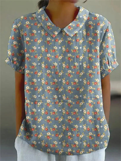 JO | Blouse with floral print for women