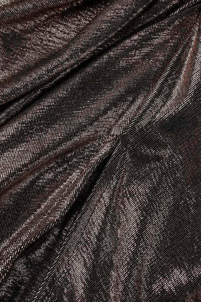 JO | Celebrities Elegant Solid Pleated V Neck A Line Dresses(4 Colors)