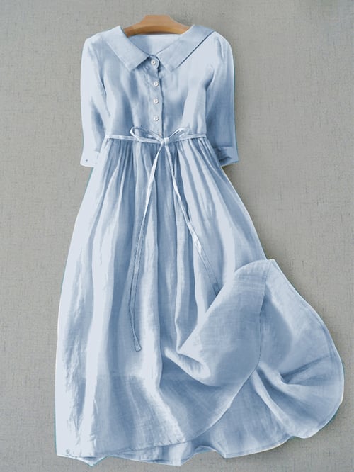 JO | Literally simple cotton dress