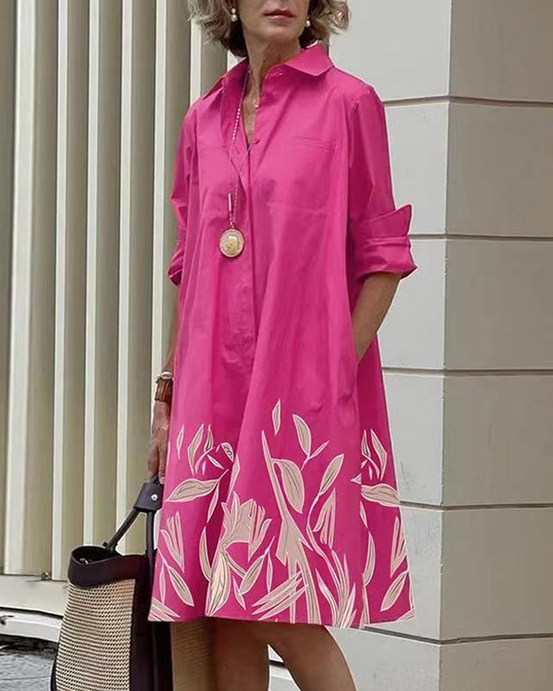 JO | Shirt dress with print