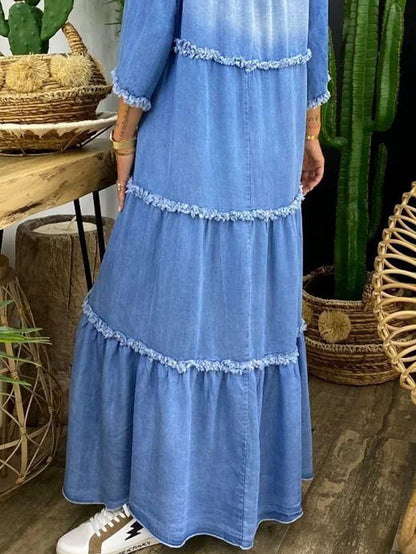 JO | Maxi dress with V-neck