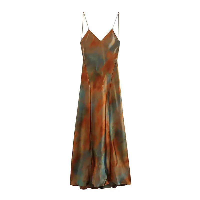 JO | Elegant long evening dress with open back