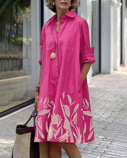 JO | Shirt dress with print