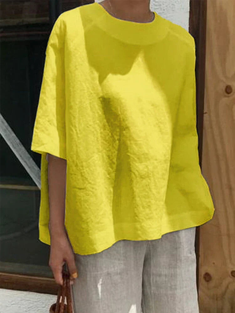 JO | Comfortable, loose round neck top