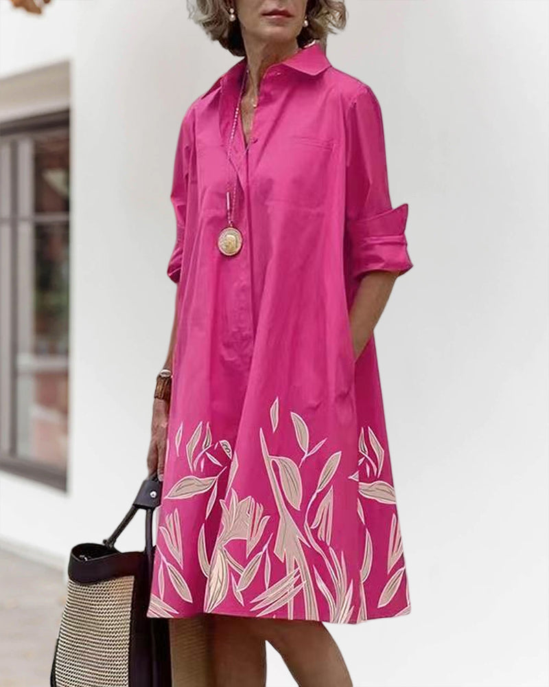 JO | Shirt dress with print