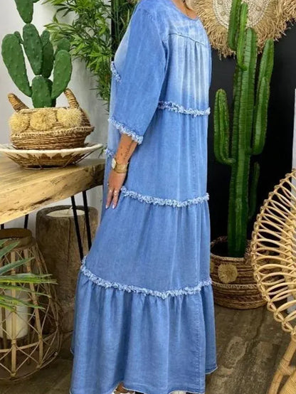 JO | Maxi dress with V-neck