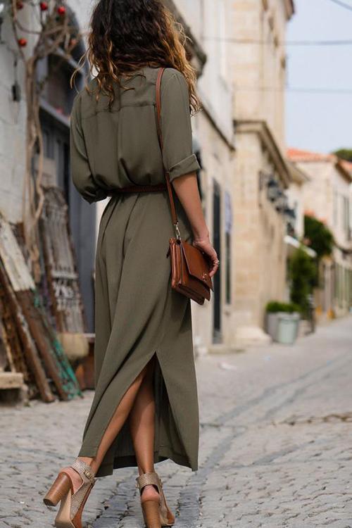 JO | New Fall dress with long sleeves