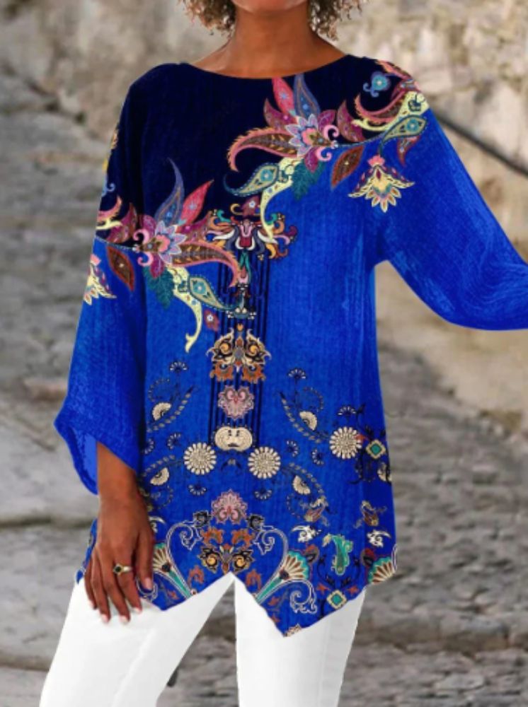 JO | Colourful printed blouse