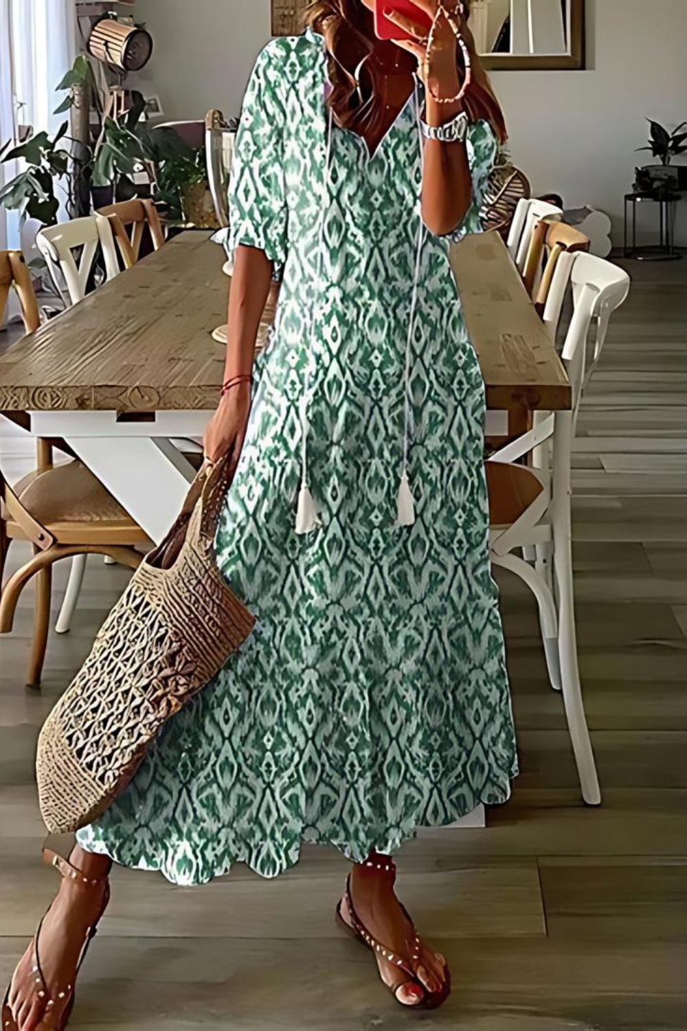 JO | Long, elegant floral dress