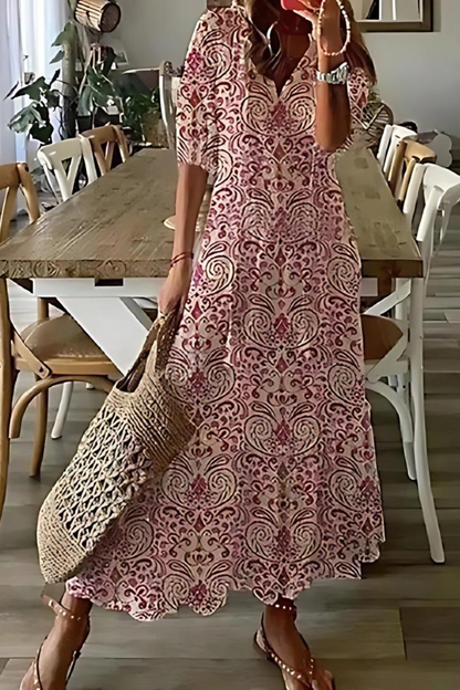 JO | Long, elegant floral dress