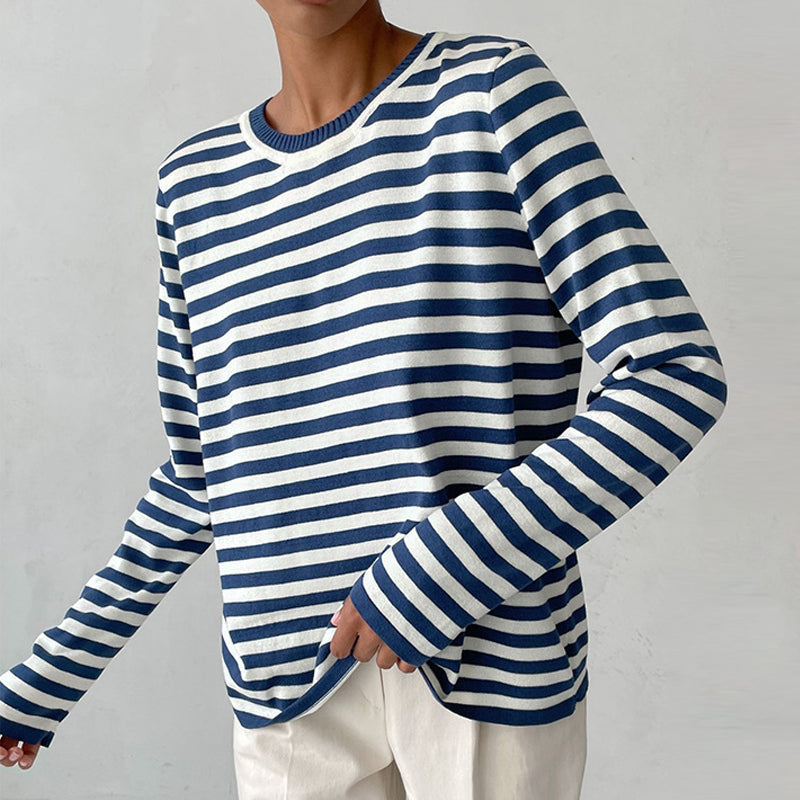 JO | Striped pullover shirt