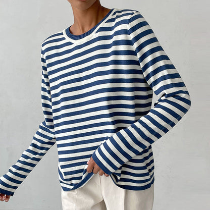 JO | Striped pullover shirt