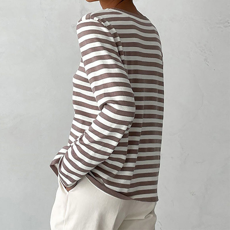 JO | Striped pullover shirt