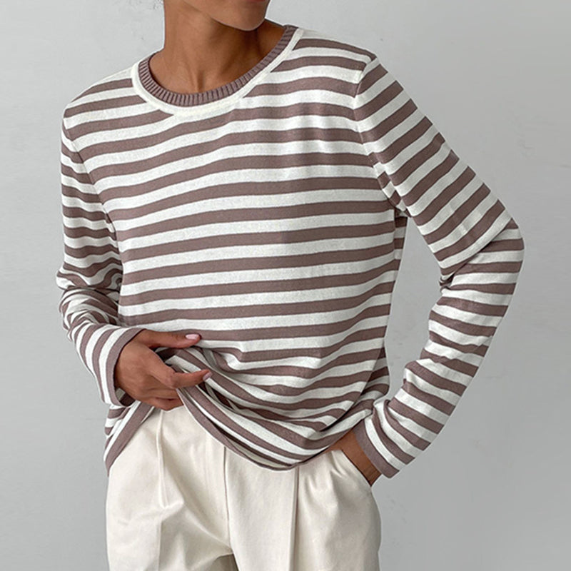 JO | Striped pullover shirt