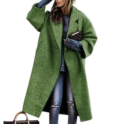 JO | long, warm wool coat in enchanting colors