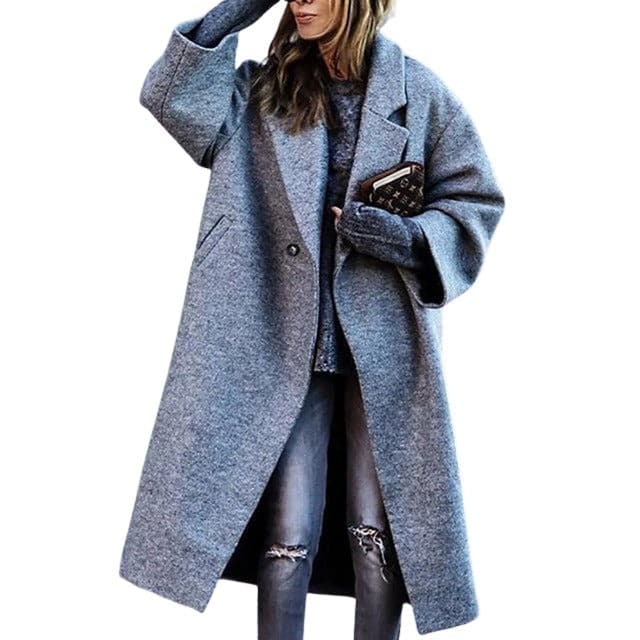 JO | long, warm wool coat in enchanting colors