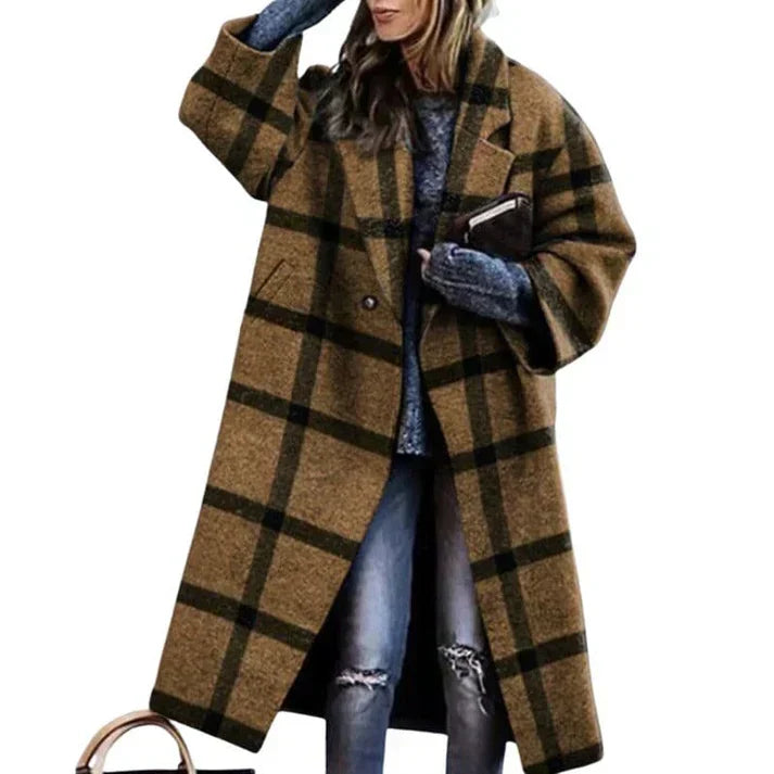 JO | long, warm wool coat in enchanting colors