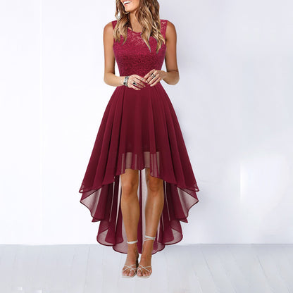 JO | Sexy Stitching Big Swing Dress Evening Dresses