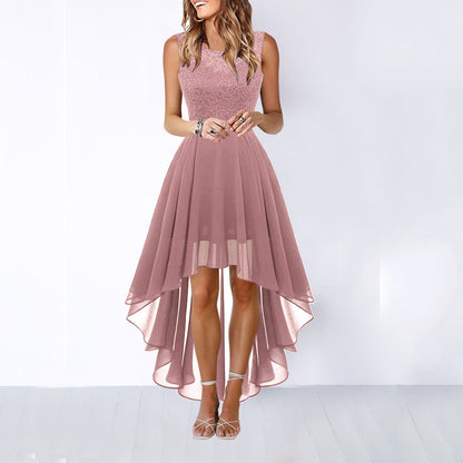 JO | Sexy Stitching Big Swing Dress Evening Dresses