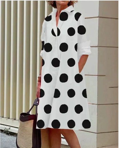 JO Ladies Unique Glamorous Bag Shirt Dresses Dresses
