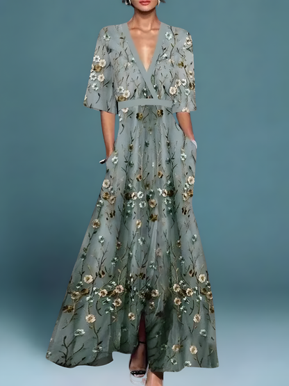 JO | Elegant floral dress for the wallet