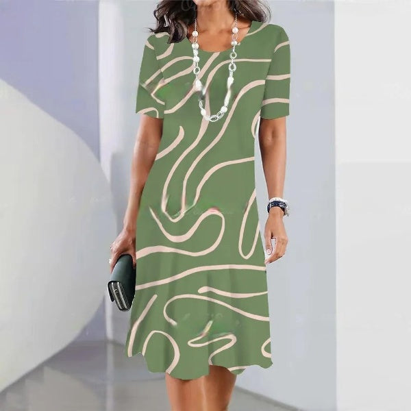 JO | Printed midi dress