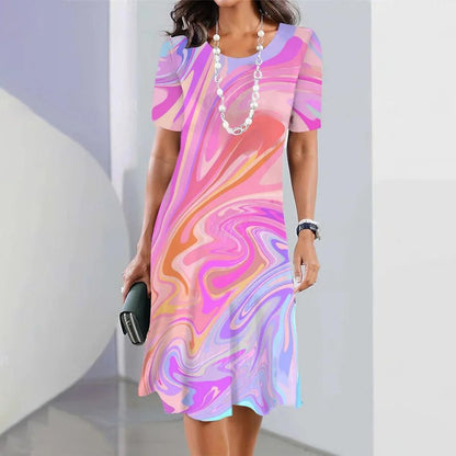 JO | Printed midi dress