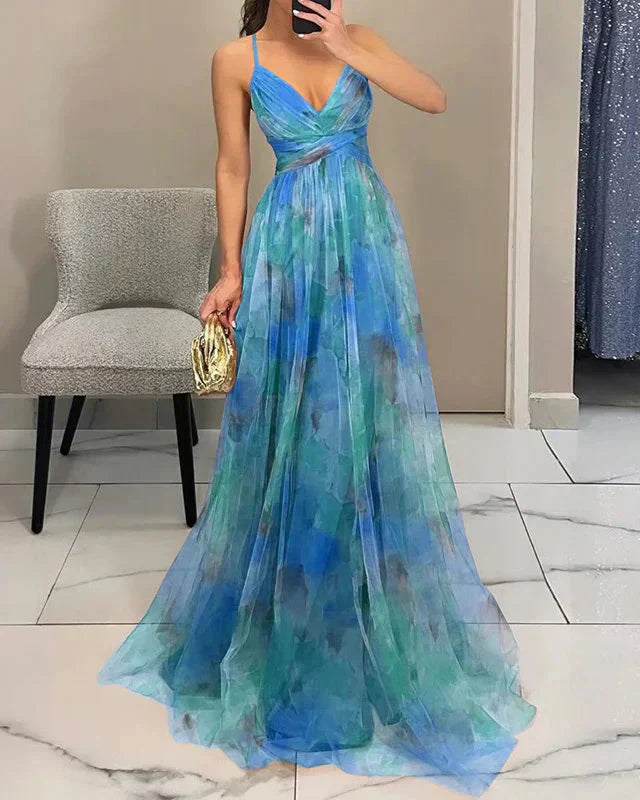 JO | Stylish maxi dress with floral print for women