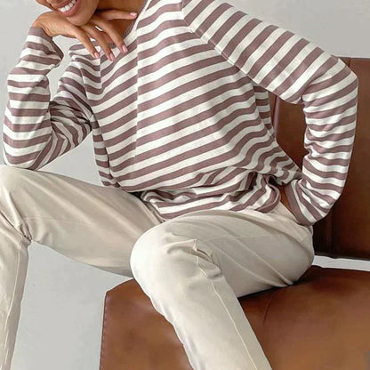 JO | Striped pullover shirt