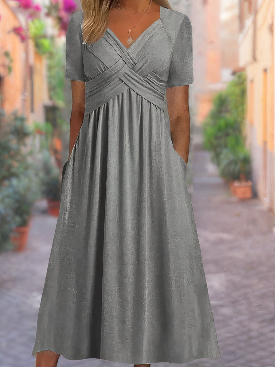 JO | Midi dress with side pockets