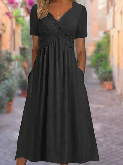 JO | Midi dress with side pockets